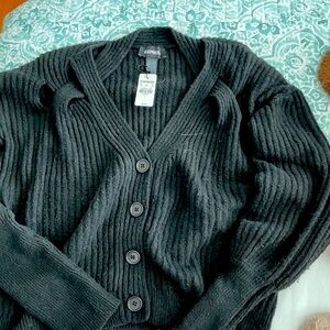 NWT Express crop sweater large